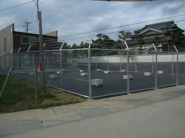 太陽光発電設備基礎・フェンス工事